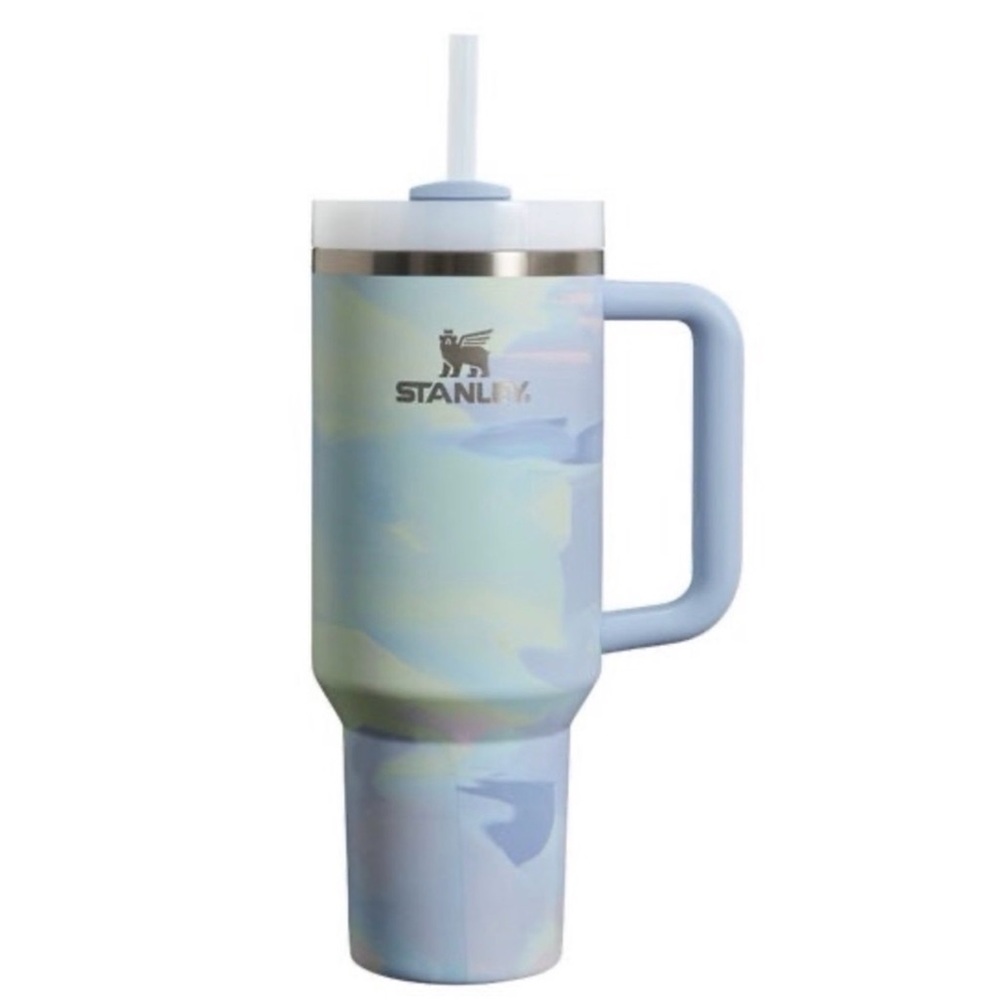 Stanley 40oz tumbler cool serene brushstrokes